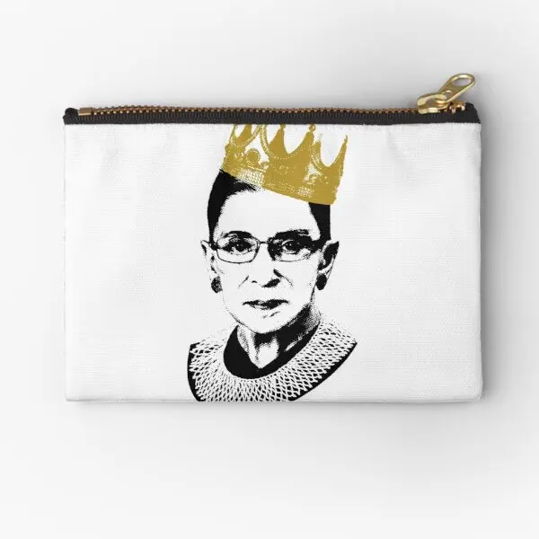 

Notorious Rbg Zipper Pouches Wallet Socks Small Pure Women Bag Money Underwear Coin Packaging Men Panties Cosmetic Pocket