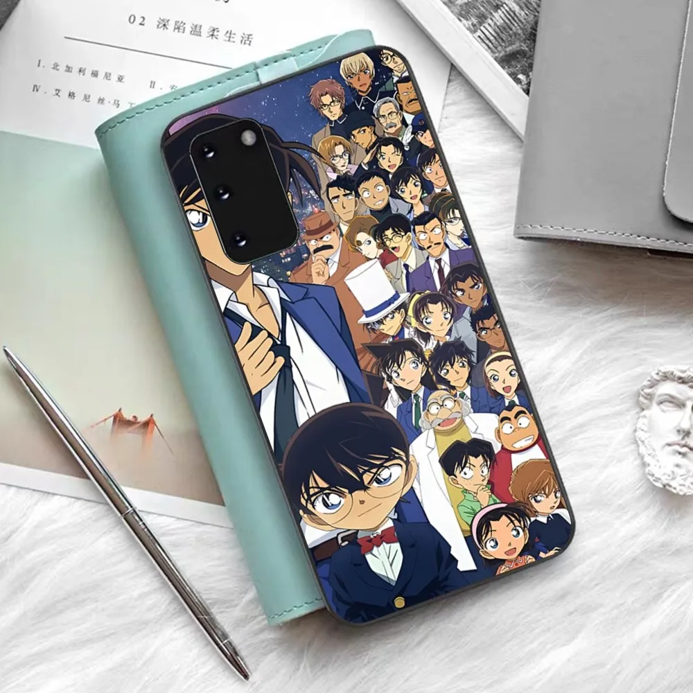 Чехол для телефона D-Detective C-Conan Samsung S 9 10 20 21 22 23 30 23plus lite Ultra FE S10 Lite Fundas