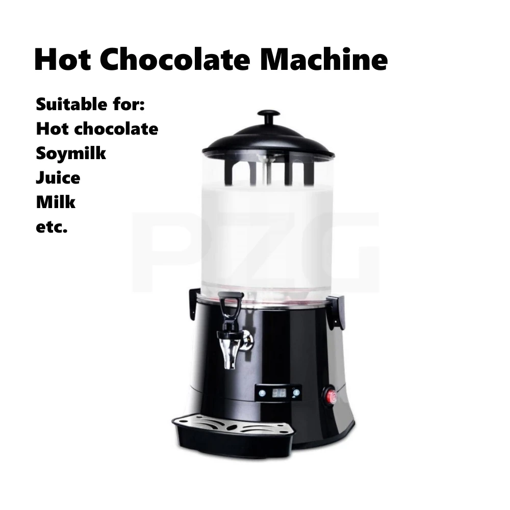 

Коммерческая Машина для горячего шоколада объемом 10 л, устройство для приготовления молока, чая, соевых зерен, кофе, вина, диспенсер, приспособление для приготовления пищи