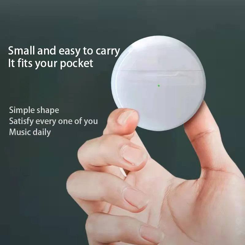 Беспроводные наушники Air Pro 6 TWS с микрофоном Bluetooth Спортивная гарнитура для бега