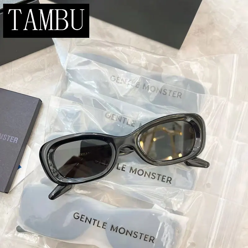 

2022 New GENTLE GM MONSTER Sunglasses Women Men Korean Brand Aceate UV400 Sun Glasses TAMBU With Original Packing