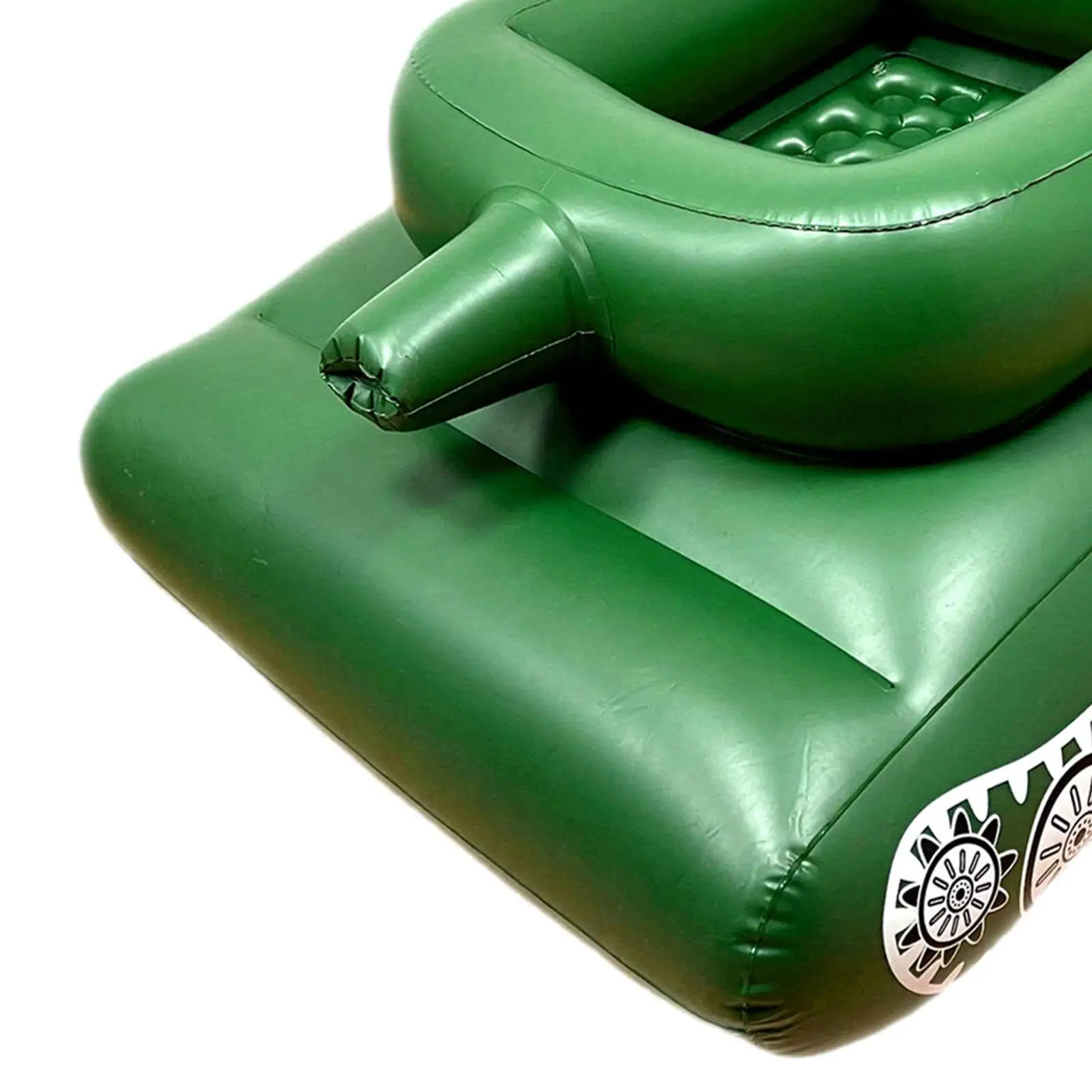 

Funny Inflatable Pool Float Tank Water Toy Giant Size Inflatable Tank Battle Rafts for Beach Backyard Lakes Party Kids Family