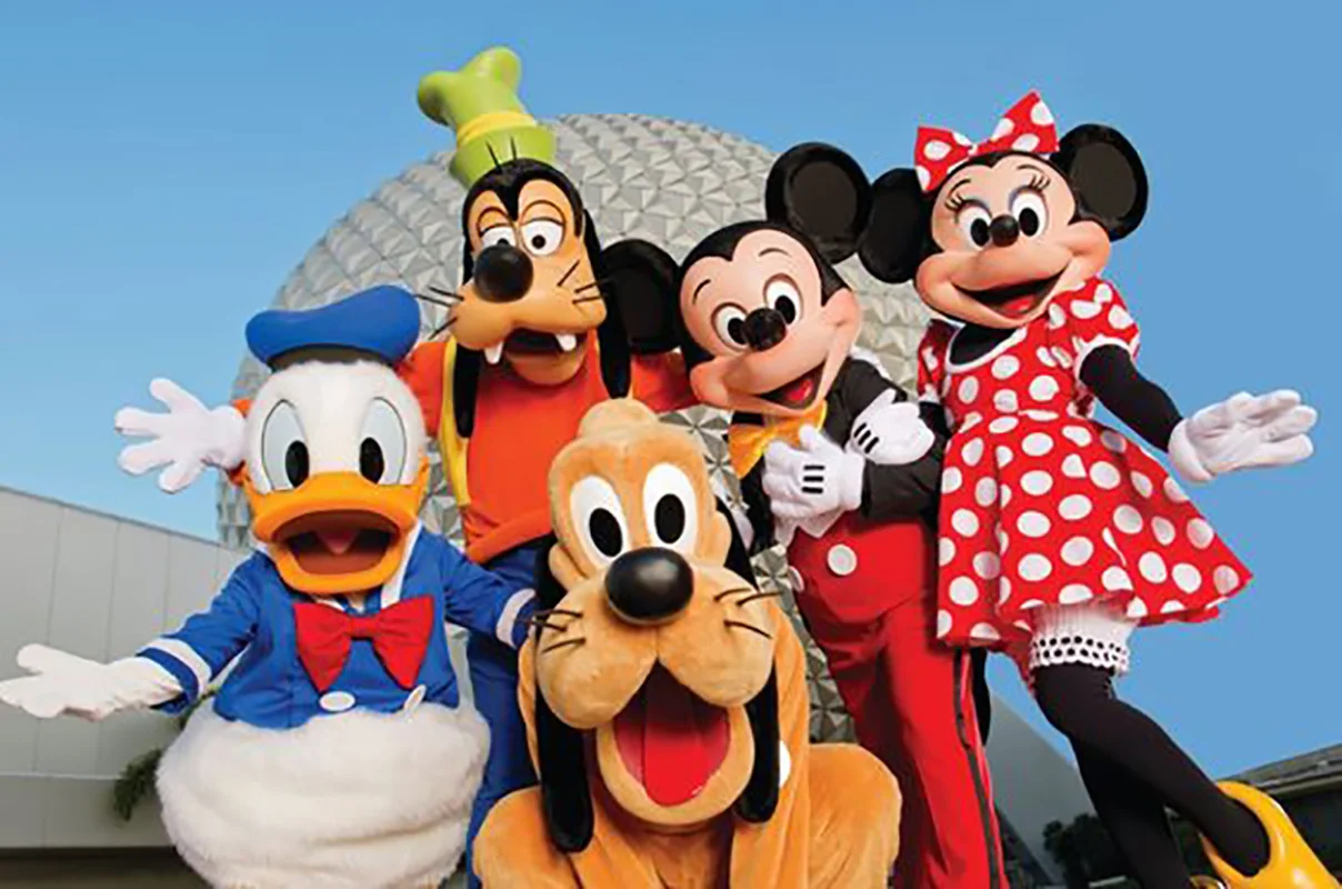 Милая мультяшная Микки Минни Дисней Маус талисман костюм персонаж косплей