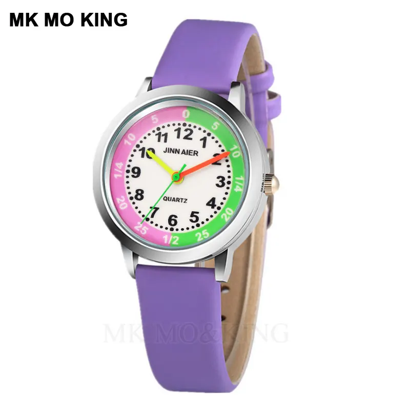 

Cute Cartoon Digital Color Waterproof Sport Children's Boys Girls Kids Quartz Wrist Watch Clock Gifts Bracelet Watch for Kids