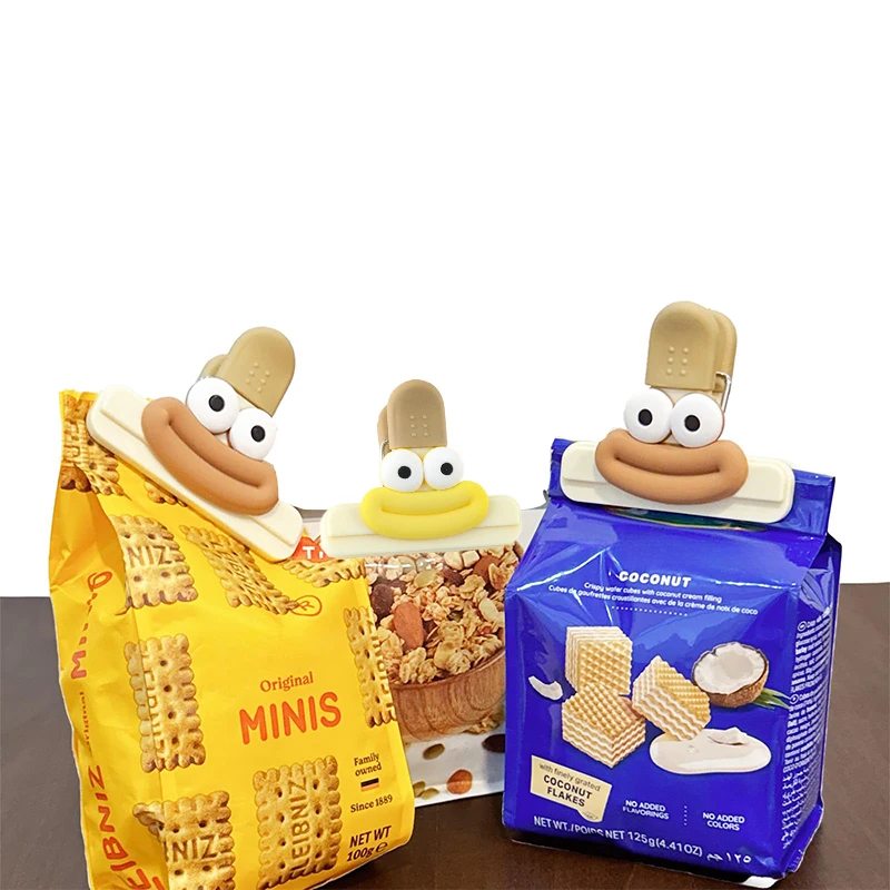 6 шт./упаковка пластиковые зажимы для пакетиков