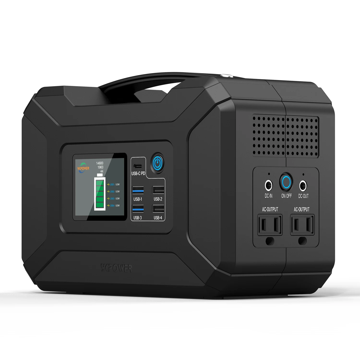 

Portable solar power bank 300W power station