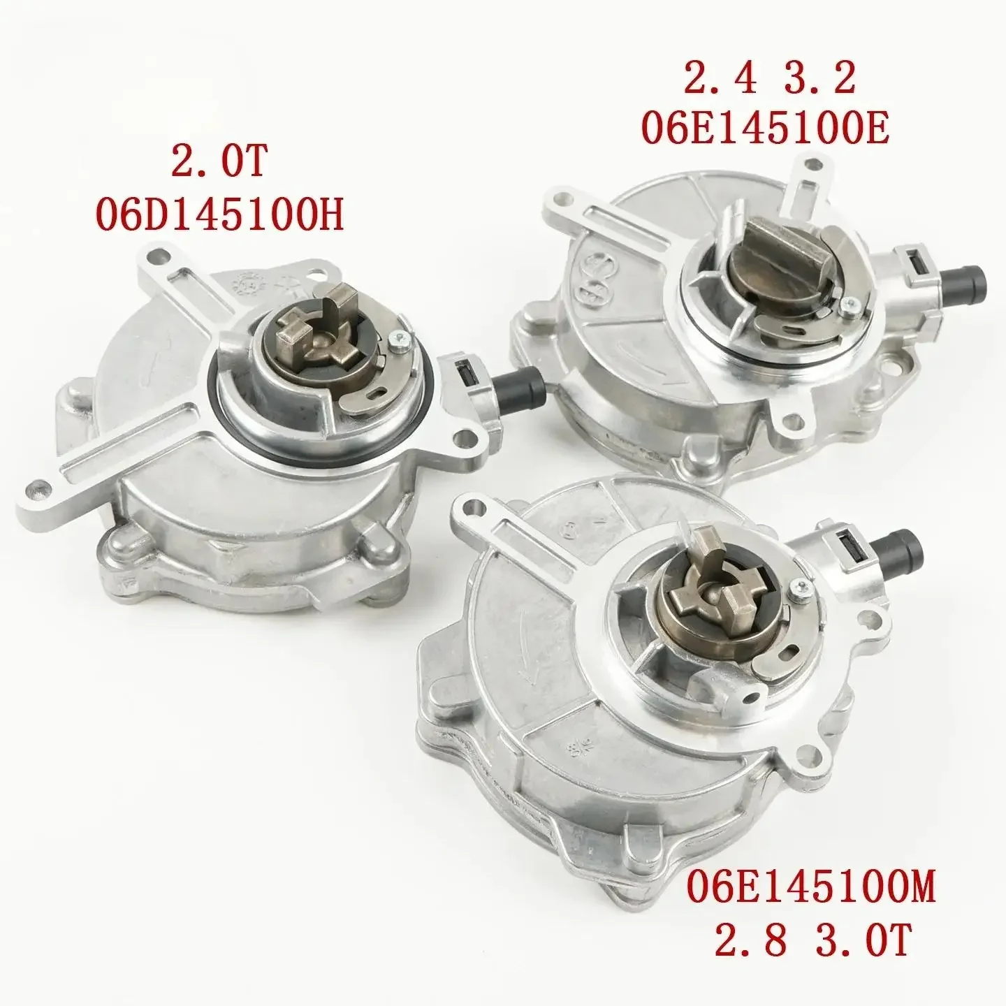 Фото Для Audi Q5 A1 A3 A4 A5 A6 A7 A8 TT, для VW Jetta Golf, высококачественный вакуумный насос усилителя тормозов 06D145100H 06E145100M 06E145100E №2