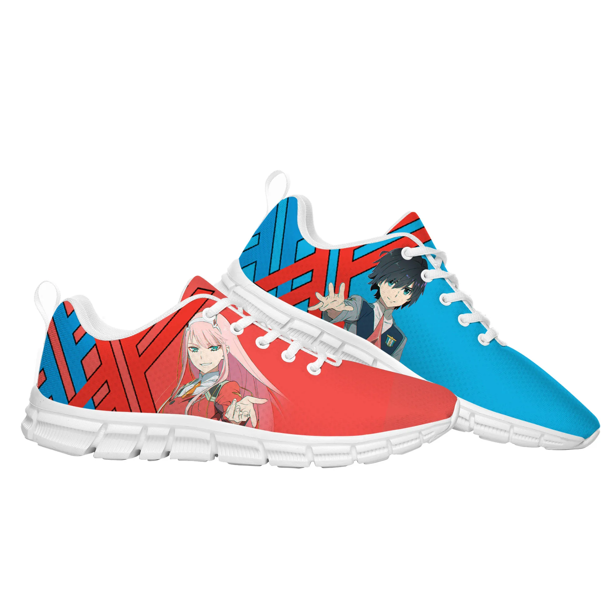 

DARLING In The FRANXX Zero Two Sports Shoes Mens Womens Teenager Kids Children Sneakers Custom High Quality Sneaker Couple Shoe