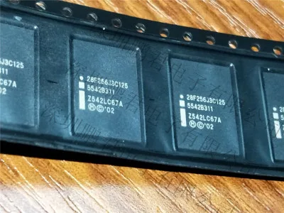 

28F256J3C125 RC28F256J3C125 BGA64 100% Новый оригинальный