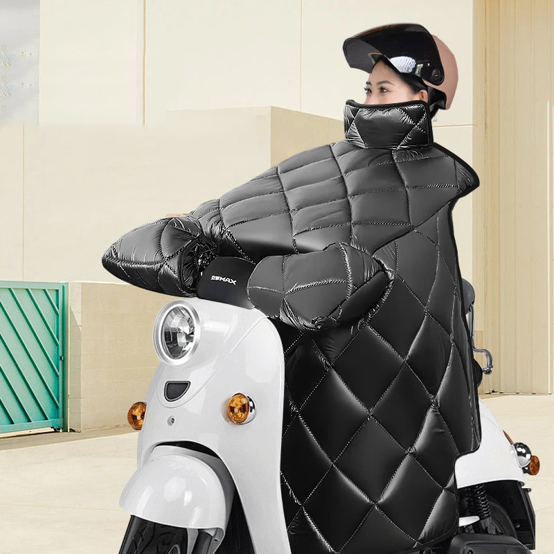

Motorcycle Blanket Winter Leg Cover Rain Wind Cold Protector Knee Warmer Waterproof Quilt for Motorcycle ElectricBicycle Scooter