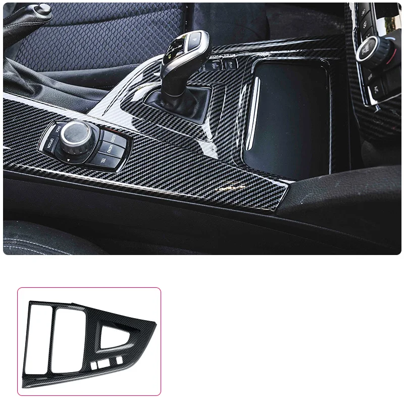 

Углеродное волокно для BMW 3 4 серии Gt 318 320 Автомобильная центральная консоль шестеренка воздух CD выход интерьер Фотоэлементы интерьерные нак...