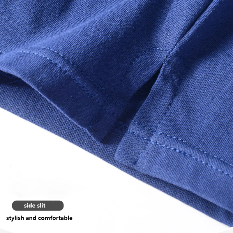 3PCS/Sets Mens Underwear Boxers Shorts Casual 100%Cotton Sleep Underpants Quality Loose Solid Color Homewear Arrow Panties