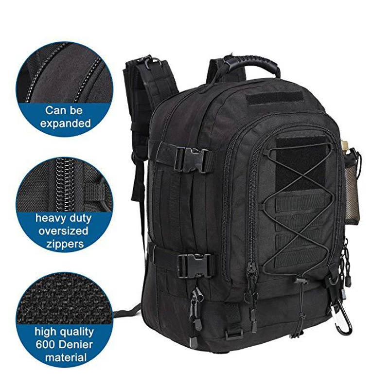 Купи Military Training Tactical Backpack Molle System Army Combat Equipment Outdoor Camping Hiking Sports Travel Backpack за 1,015 рублей в магазине AliExpress
