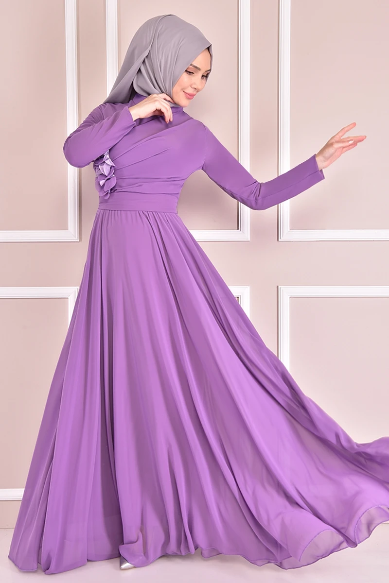 

Chiffon Dress Lila LIY21071