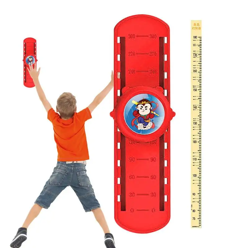 

Kids Height Trainer 10 Positions Home Wall Mounted Jump Trainer Toys With Height Sticker Kids Growing Height Training Equipment