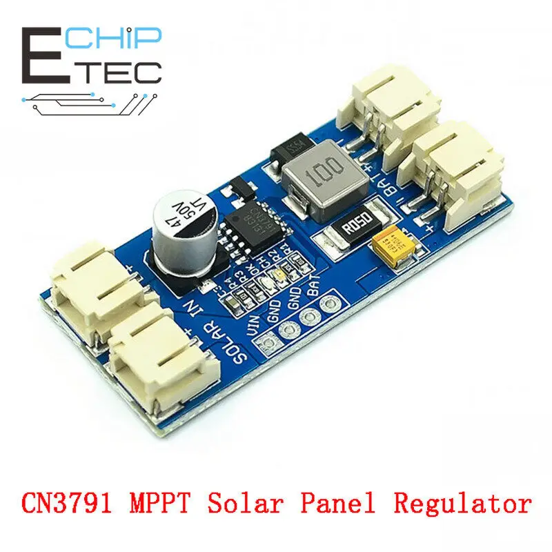 

Free shipping 1 Cell Lithium Battery Charging 3.7V 4.2V CN3791 MPPT Solar Panel Regulator Controller Module 6V 9V 12V