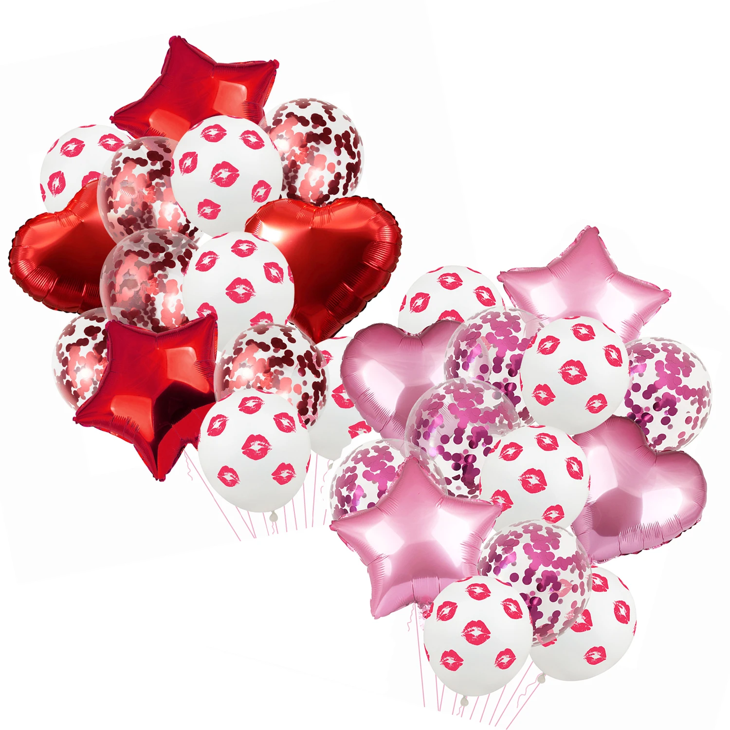 

Латексные красные металлические воздушные шары в стиле ретро, 12 дюймов, украшения на годовщину, День Святого Валентина, свадьбу, гелиевые ша...