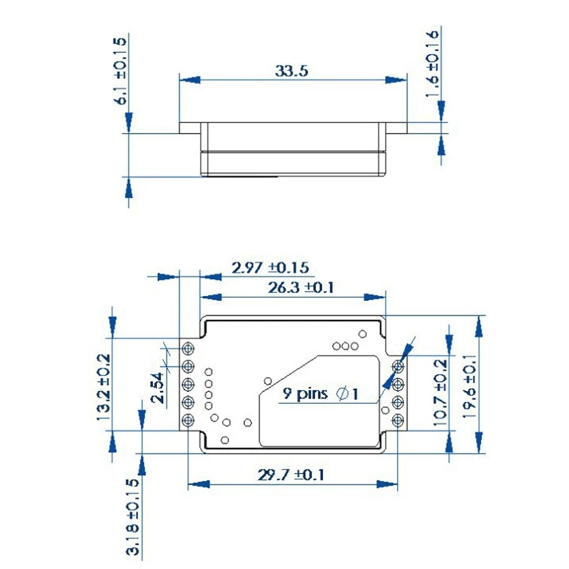 Для Senseair S8 004-0-0053 Φ инфракрасный датчик CO2 углекислого газа 0053