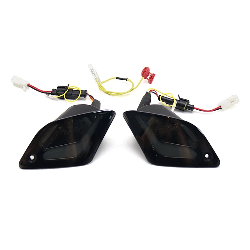 

LED Turn Signal Light Waterproof Flasher Indicator Rear Lights Lamp For Vespa GTS 300 GTS250 GTS300 GTS150 GTV300 GTV250