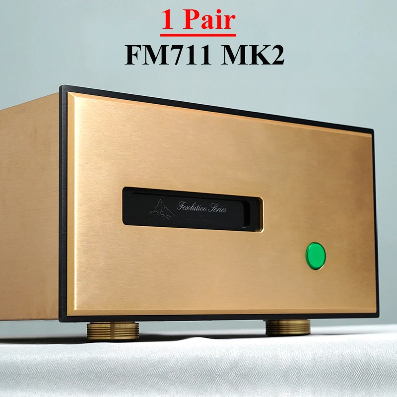

280w*2 1pair FM711 MK ‖ 2-channel Split Power Amplifier High Power XLR RCA Balanced Input HIFI High-end Audio Amplifier