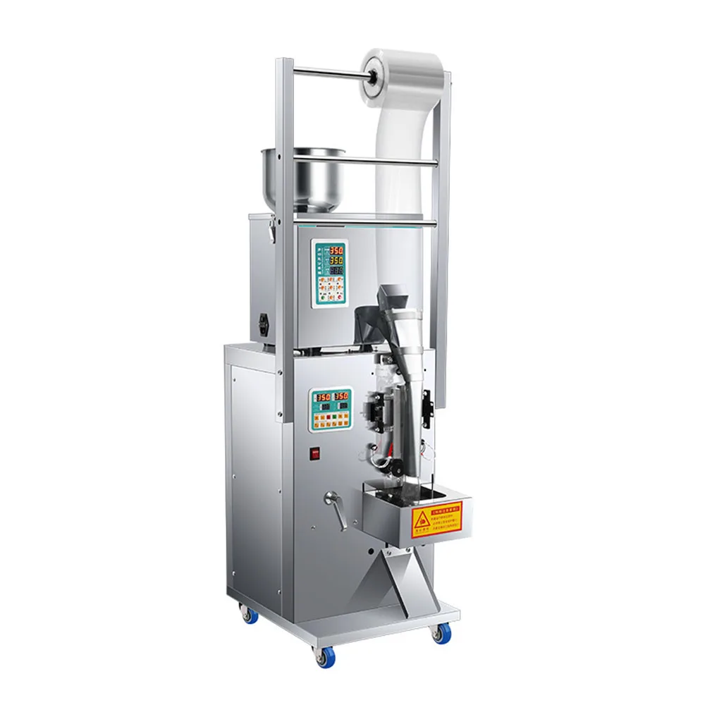 Фото Автоматическая 3-сторонняя герметичная упаковочная машина для взвешивания продуктов, 1-200 г №4