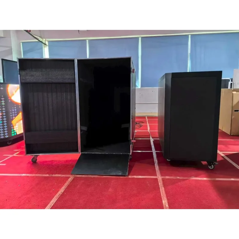 Фото Гибкий модульный LED-экран 4K HDR10+ для диджейских пультов, портативный сценический стол-экран для дискотек, караоке и живых мероприятий (Plug and Play) №4
