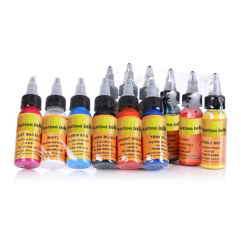 Набор чернил для перманентного макияжа 30 мл/бутылка 16 цветов | Красота и здоровье