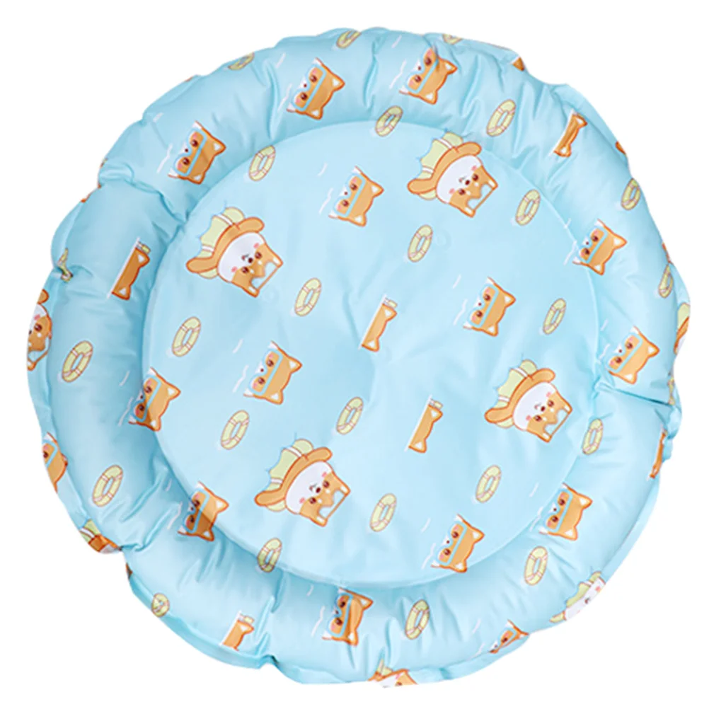

Summer Sleeping Mat Puppy Pet Cooling Bed Dog Cushion Bite Resistant Floor Pvc For Pets