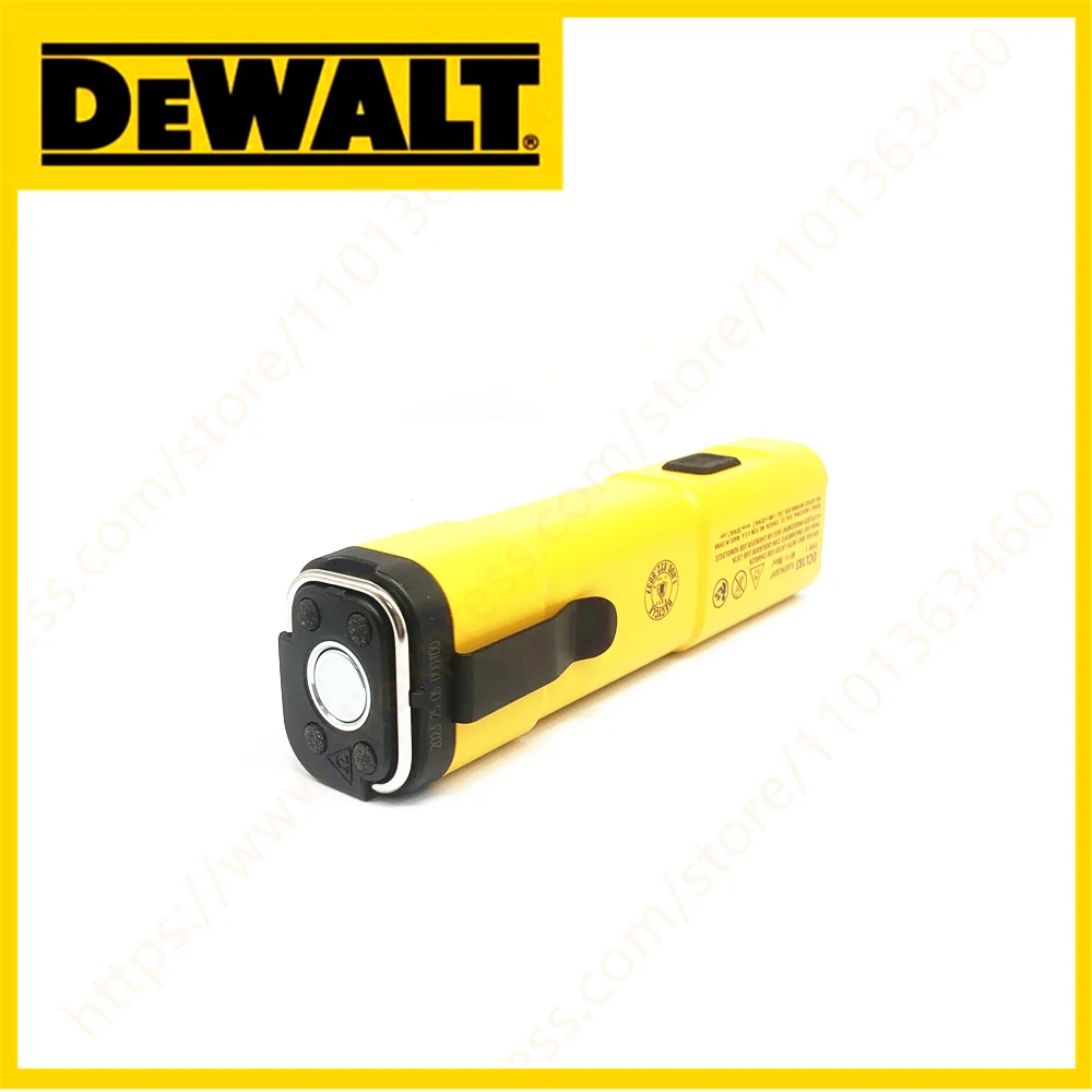 Светодиодный фонарик DEWALT DCL183 IP54 1000 люмен USB с зажимом для ремня крючком и