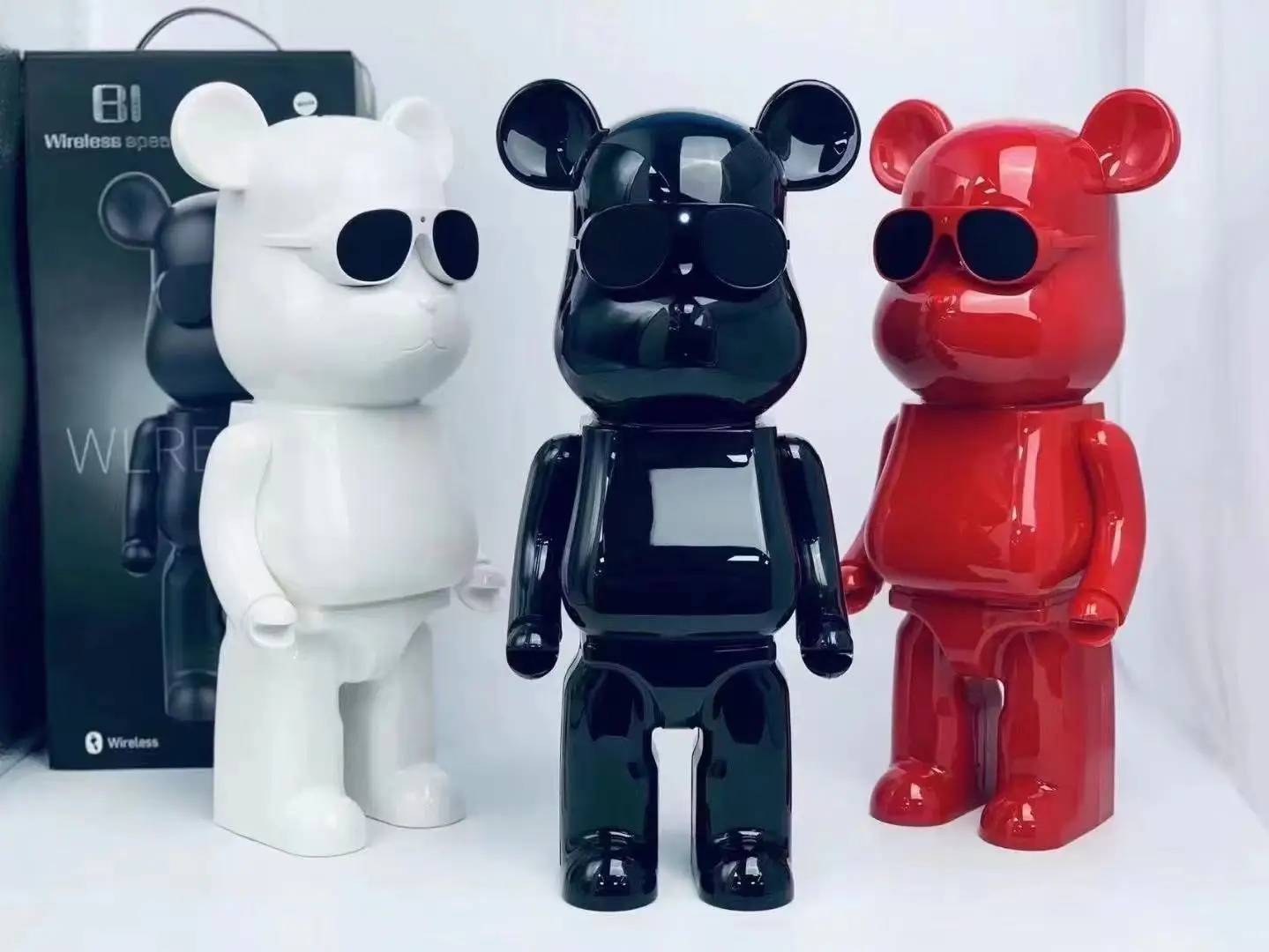 

2022 New Violent Bear Wireless Bluetooth Speaker Creative Gift Cartoon Audio Computer TV Desktop Decoration Subwoofer with TF FM