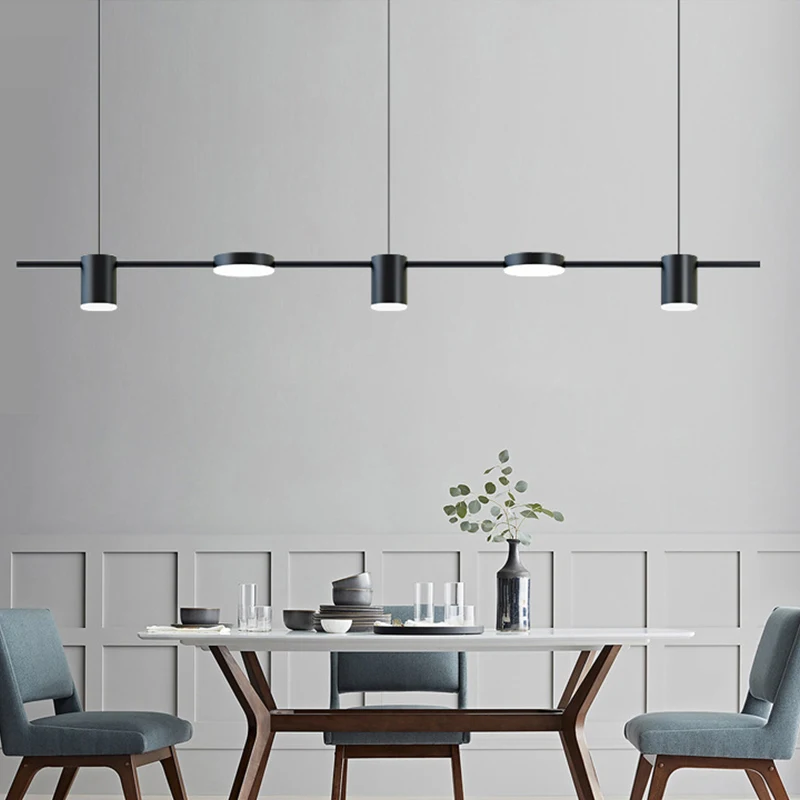 

Modern Led Living Room Chandeliers Dining Table Ceiling Chandelier Kitchen Hanging Light Fixture Dimmable Indoor Lighting Lamp