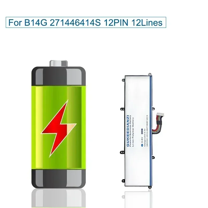 Сменные аккумуляторы большой емкости 5800 мАч для B14G 271446414 S 12-контактный 12-линейный