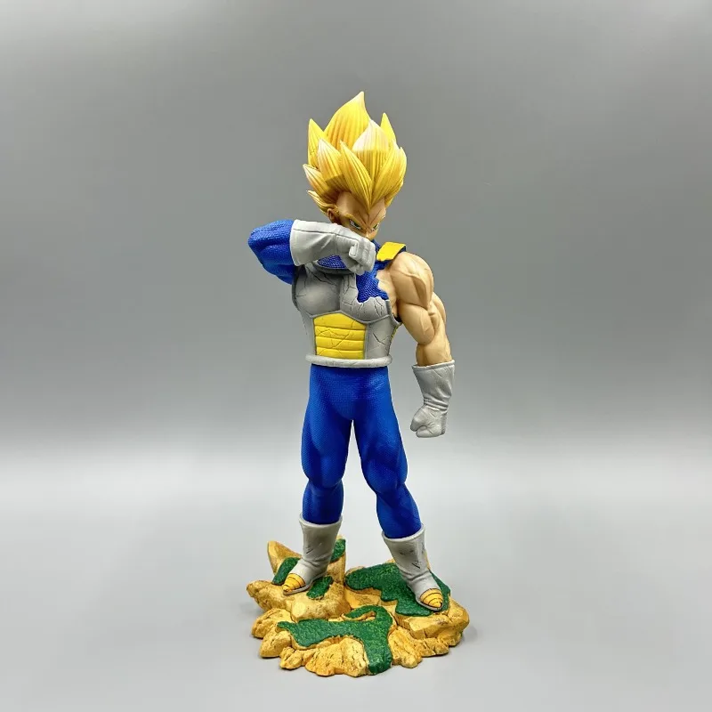 

28cm DRAGON BALL Figure Vegeta IV Action Figures Super Saiyan Anime Characters Pvc Model Ornaments Collection Display Gift Toys