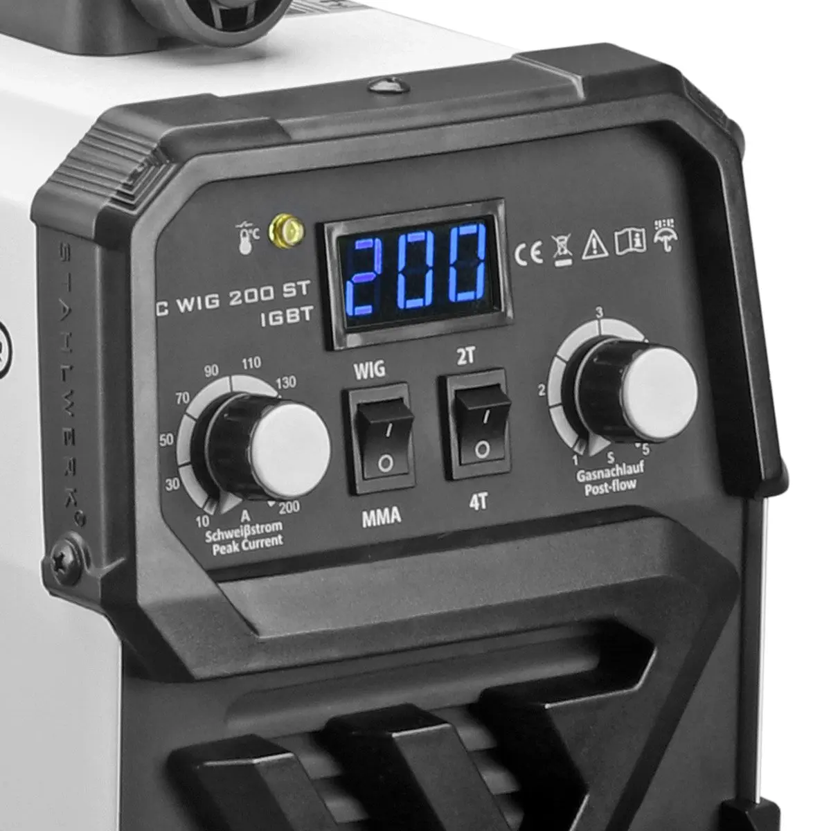 Stahlwerk TIG200A DC HF TIG и MMA 2in1 IGBT Инверторный сварочный аппарат 220 В Новое состояние с