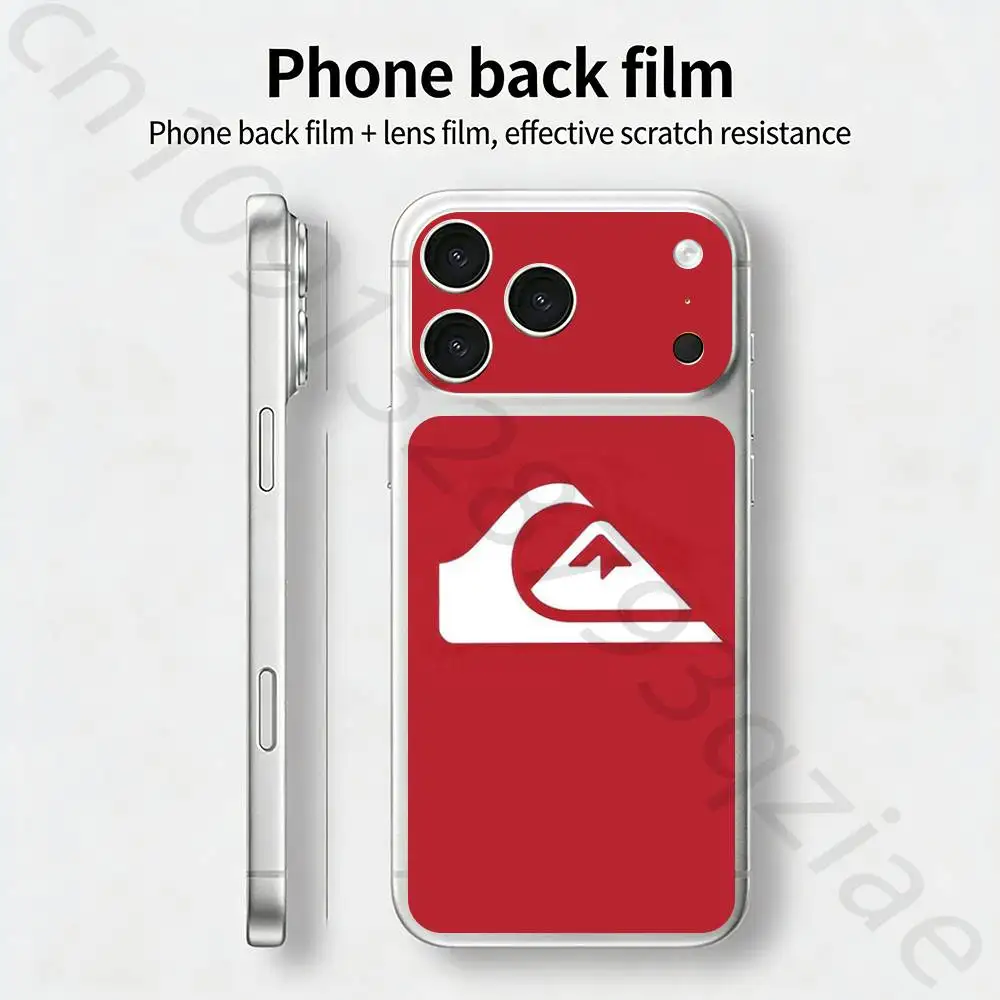 Защитная пленка Q-QuiksilverS LOGO TICKET Decal Skin Wrap для iPhone 17 Pro или Pro Max: для задней панели, рамки и камеры (art.: 3920db36fee56) - 3920db36fee56