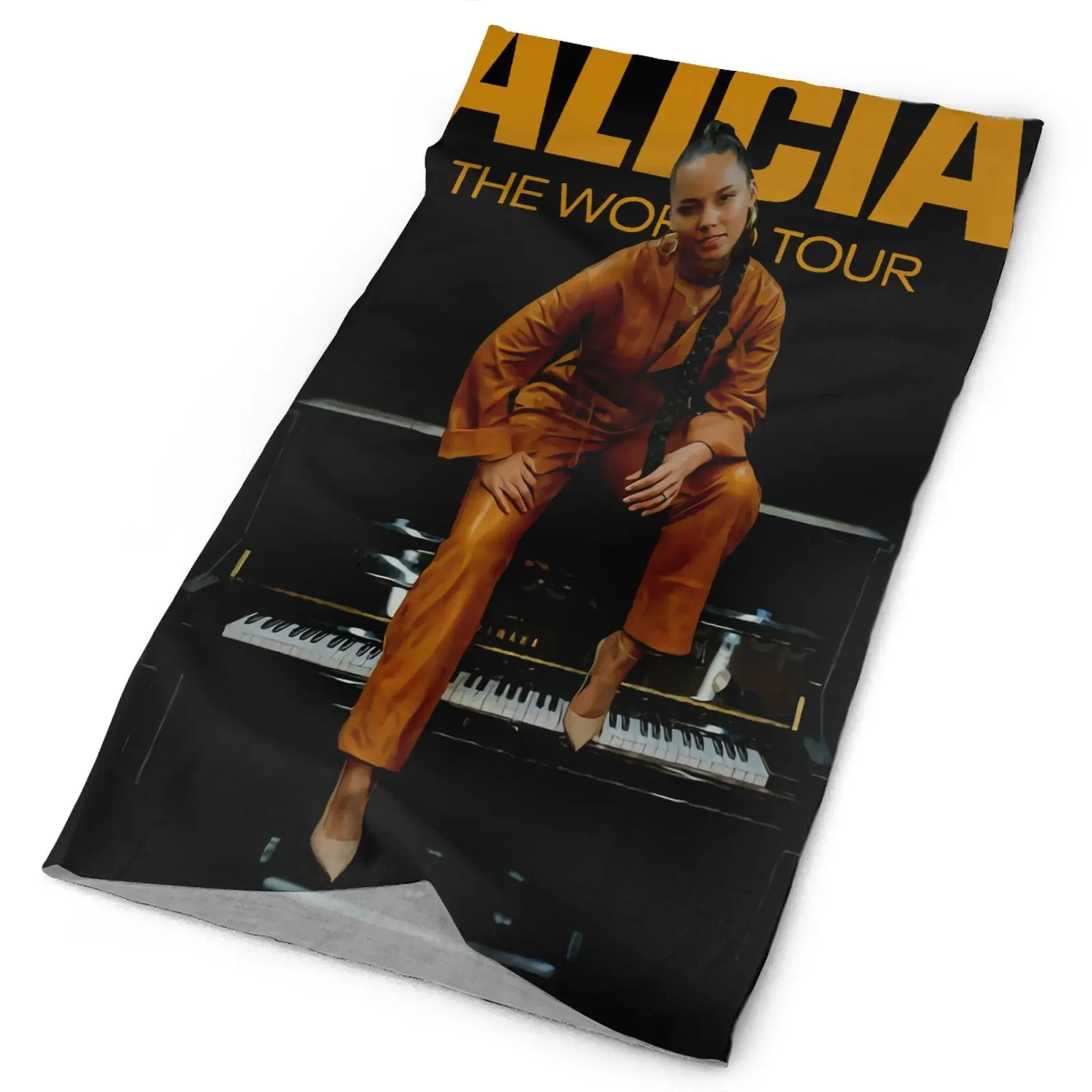 

Мужская бандана Alicia Keys The World Tour 2020 3100, зимний женский шарф, тактический шарф, камуфляжный шарф