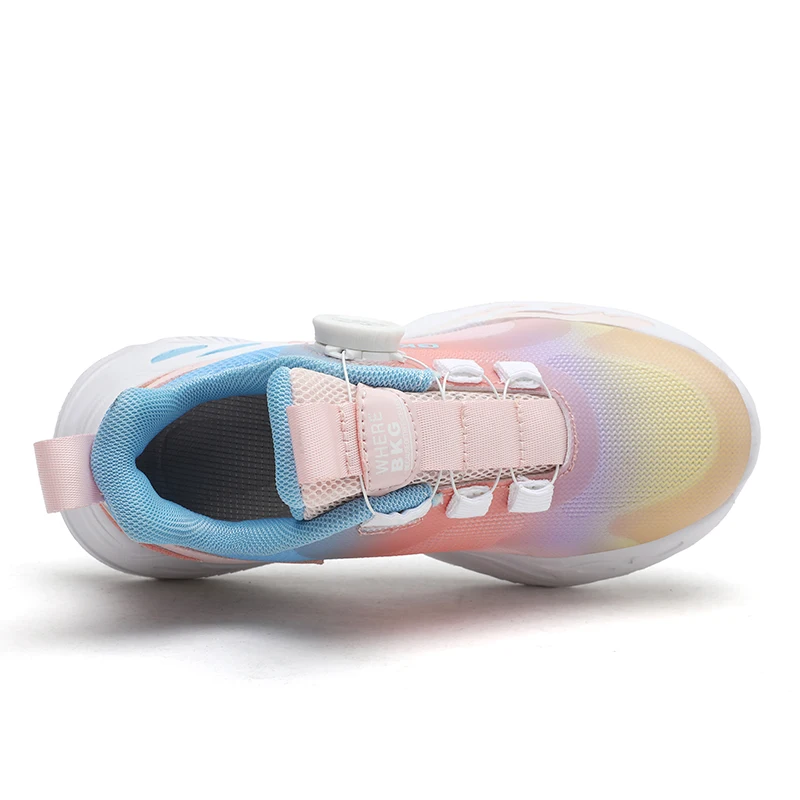 Breathable Children Sneakers Fashion Girls Boys Running Shoes Comfortable Kids Sports Shoe Breathable Mesh Child Casual Sneaker