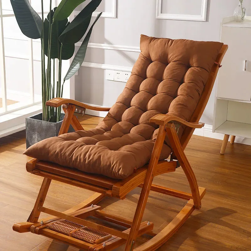 

Autumn and Winter Home Padded Recliner Cushion, Rocking Chair Cushion Folding Chair Sofa Cushion,Cushion only