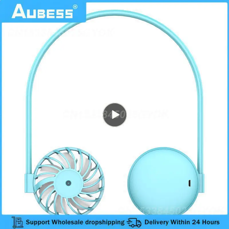 

1~8PCS Fan USB Rechargeable Fan Mute Sports Fans For Home Outdoor Cooler Sports Foldable Home Office Traveling Mini Fan Neck