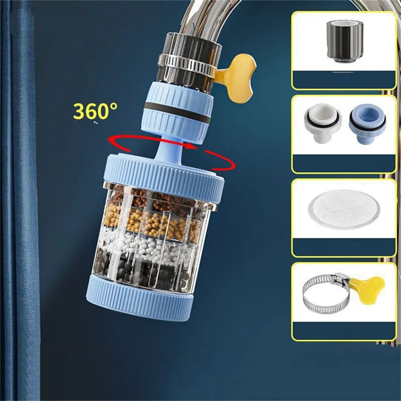 6-слойный Очиститель Воды Аэратор Для Кухонной Раковины Смеситель Ванной Комнаты