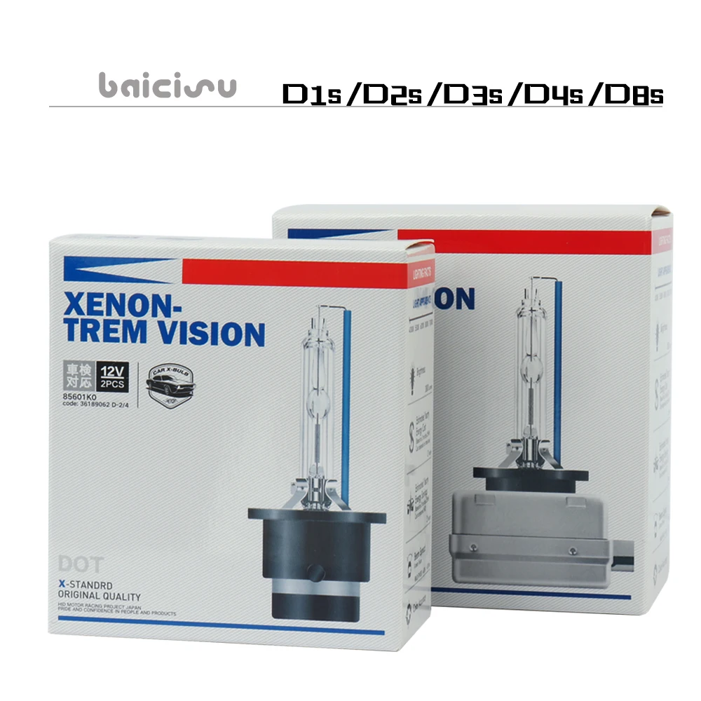 

BAICISU 2 шт. 12 В 35 Вт Автомобильная лампа CBI HID ксеноновая фара D3S D4S D2S D1S D1R D2R D3R D4R Ксеноновая лампа 4300K 6000K 8000K 12000K