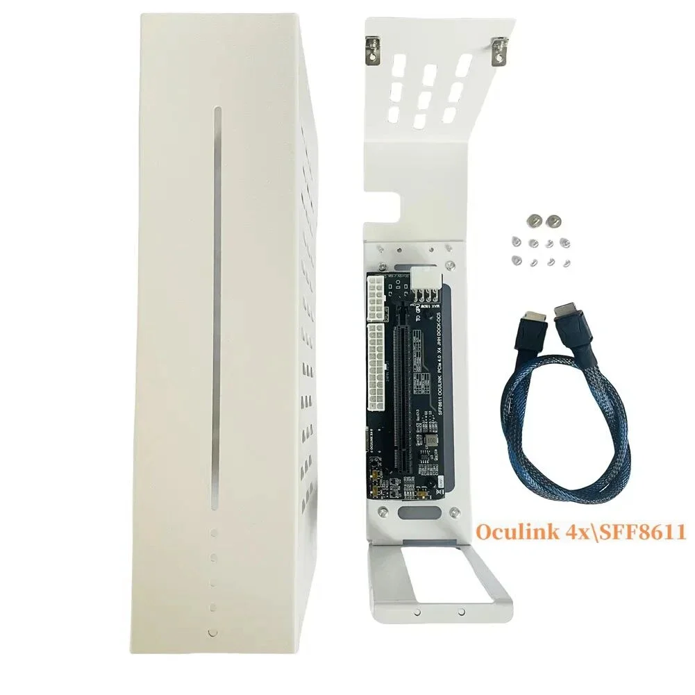 Внешняя графическая карта для ноутбука eGPU Oculink M.2 NVMe металлическая чехол PCIE 4 0 X4 Gen4