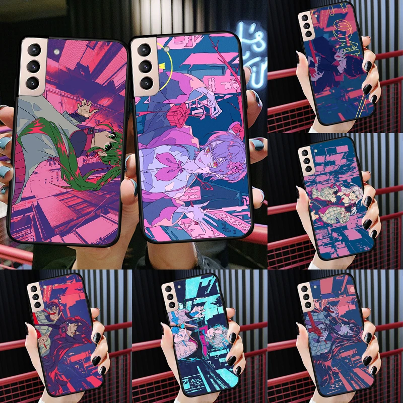 ghost city tokyo Cute Anime Girl Cover For Samsung Galaxy J4 J6 Plus A6 A8 A7 A9 J8 2018 A3 A5 J1 J3 J7 J5 2016 2017 Case
