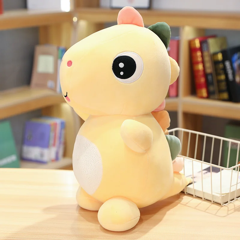 

Long Lovely Dinosaur Plush Toy Soft Cartoon Animal Dinosaur Stuffed Doll Pillow for Kids Girl Birthday Gift