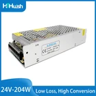 204 Вт, источник питания постоянного тока от 220 В до 24 В, а, стандартный драйвер источника питания светодиодный Led s, адаптер переменного тока подходит для светодиодных лент