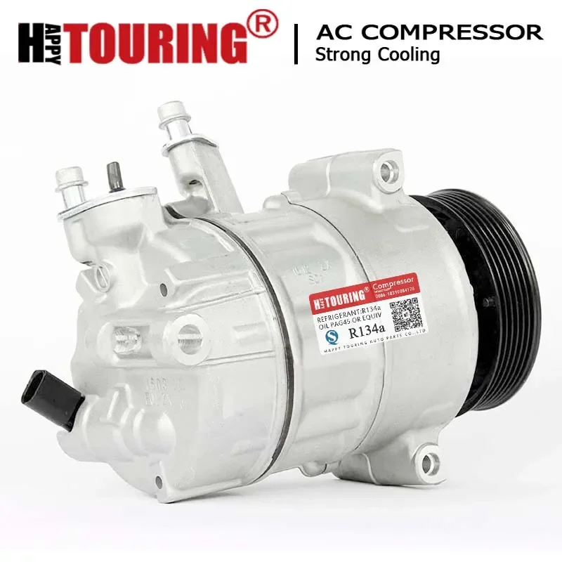 6SEU14C A/C AC Compressor For VW TIGUAN 2.0 TDI 2007 2008 2009 2010- 8J0260805 8J0260805A 5K0820803A 1K0820859T 5N0820803F