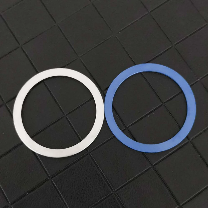 39MM Watch Bezel Insert Ceramic Convex Ring Steel Convex Ring Flat Bezel Opening 39MM Outer Diameter 32MM Inner Diameter