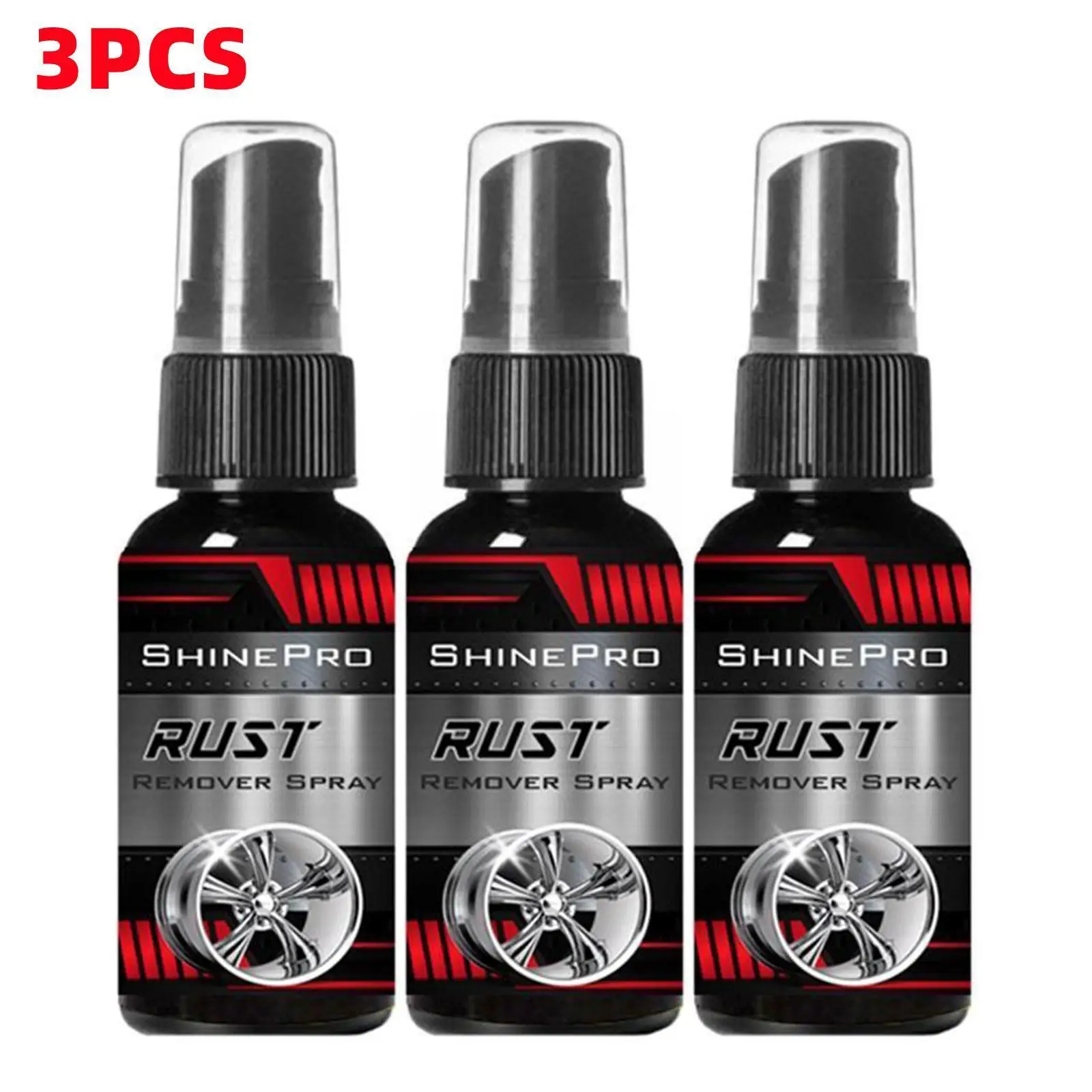 

Car Rust Remover Inhibitor Maintenance Rust Remover Metal Cleaning Spray Cleaner B6O1