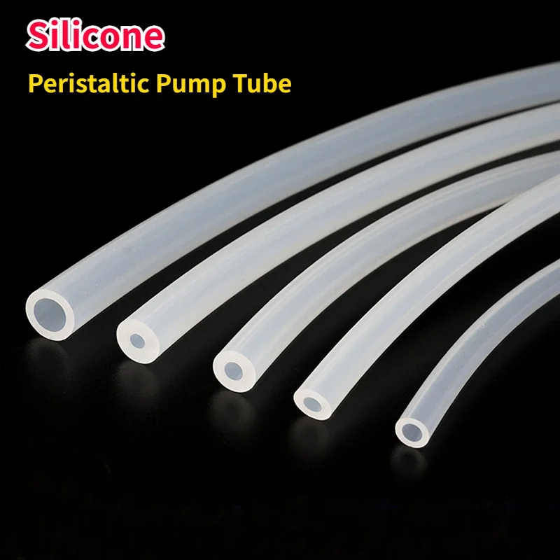 

1Pcs Length 1Meter Peristaltic Pump Tube Inner Dia. 0.8-25.4mm Silicone Tube Transparent Hose Outer Dia. 3-35mm Pipe