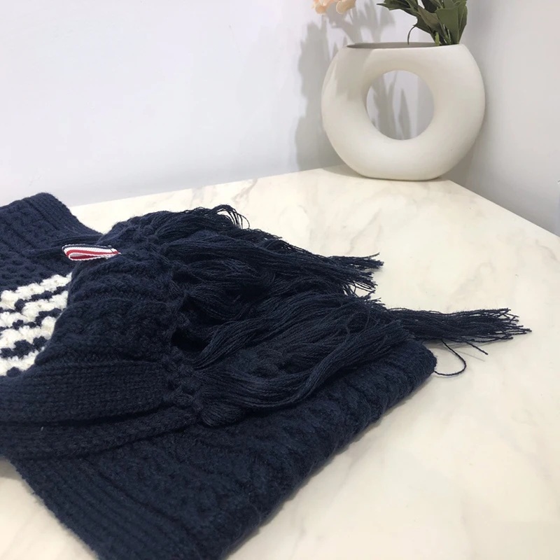 Модный брендовый высококачественный полосатый дизайн в стиле преппи